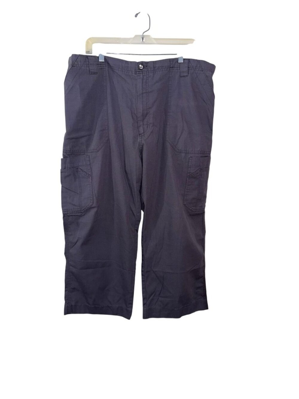 Carhartt Womens Cargo Work Pants Relaxed Fit White & Gray Cotton Blend 18" Waist - Picture 6 of 13